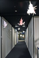 「シャーマンキング展」の様子。