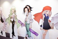 「シャーマンキング展」の様子。