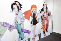 「シャーマンキング展」の様子。