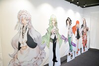 「シャーマンキング展」の様子。