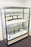 「シャーマンキング展」の様子。