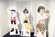 「シャーマンキング展」の様子。