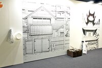 「シャーマンキング展」の様子。