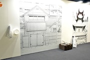 「シャーマンキング展」の様子。