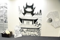 「シャーマンキング展」の様子。