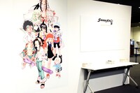 「シャーマンキング展」の様子。