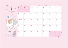 「ニャンコ先生カレンダー2020」(c)緑川ゆき／白泉社