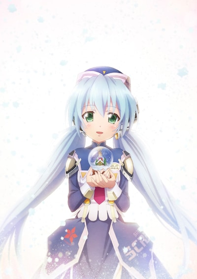 「planetarian～雪圏球（スノーグローブ）」OVA化プロジェクトのキービジュアル。
