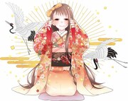 表紙と巻中カラーを飾った斎藤けん「天堂家物語」のカラーカット。(c)斎藤けん／白泉社