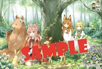 COMIC ZIN特典のイラストカード。