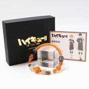 烏野高校モデルの天然石ブレスレット。