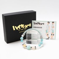 青葉城西高校モデルの天然石ブレスレット。