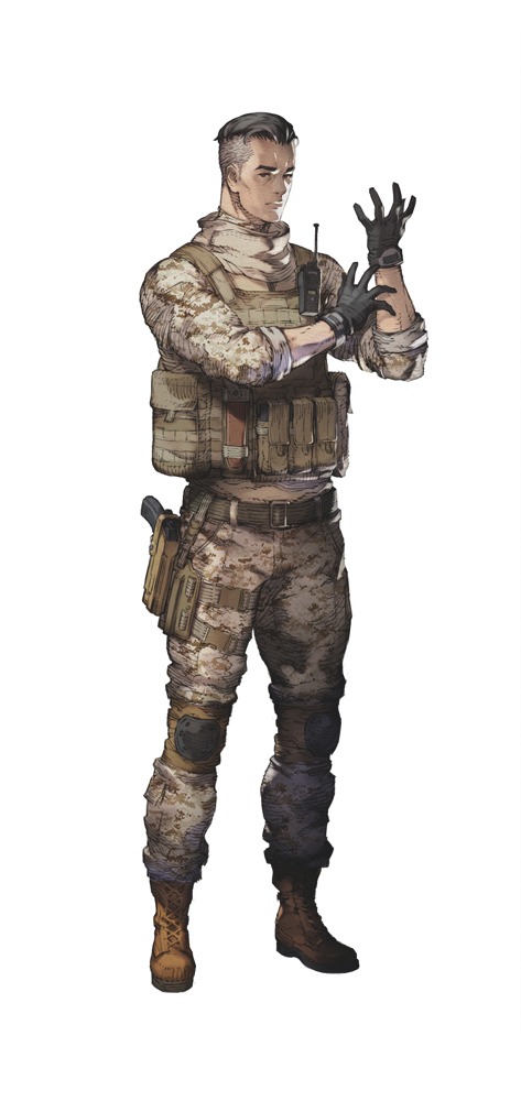 アメリカ海兵隊・ミヤジマ（CV：森川智之）