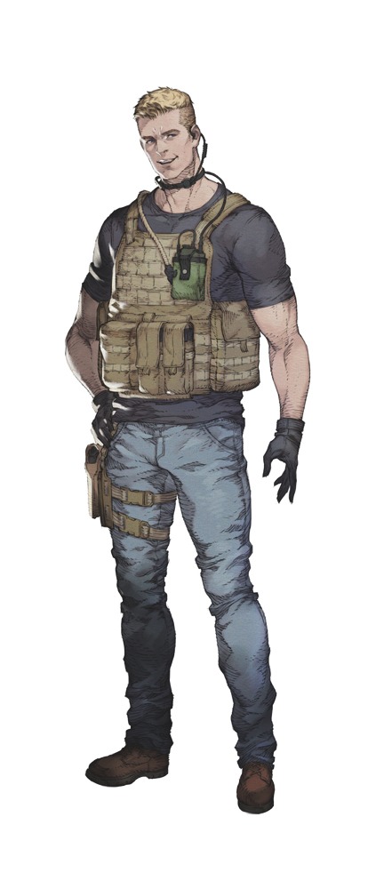 アメリカ海兵隊・レブナー（CV：山野井仁）