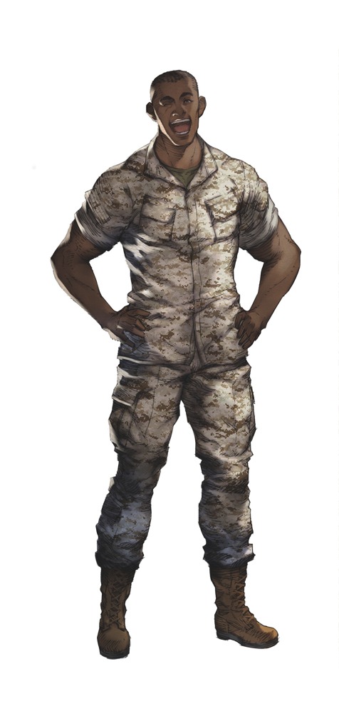 アメリカ海兵隊・フェルナンド（CV：高木 渉）