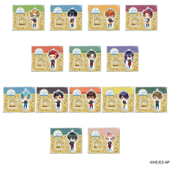 ボールチェーン付きトレーディングアクリルスタンド（A BOX）