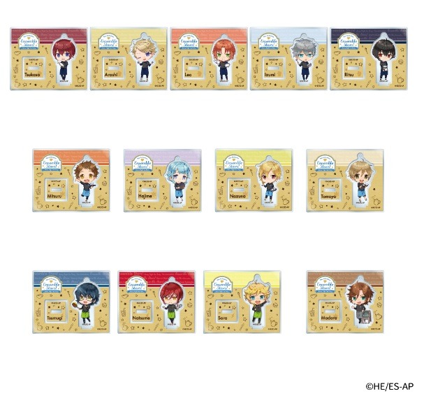 ボールチェーン付きトレーディングアクリルスタンド（B BOX）