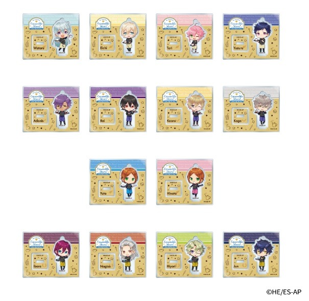 ボールチェーン付きトレーディングアクリルスタンド（C BOX）