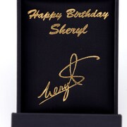 「シェリル・ノーム バースディ ブレスレット」専用ボックス