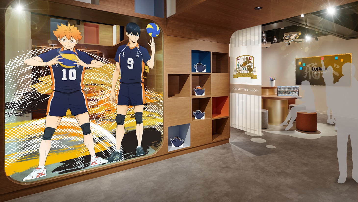 「COMMUNITY ROOM」
