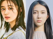 左から松沢環役の紺野彩夏、新島マリア役の久保田紗友。