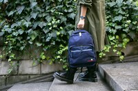 真波山岳モデルのリュックの使用イメージ。