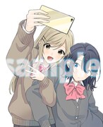 「安達としまむら」1巻特典イラスト