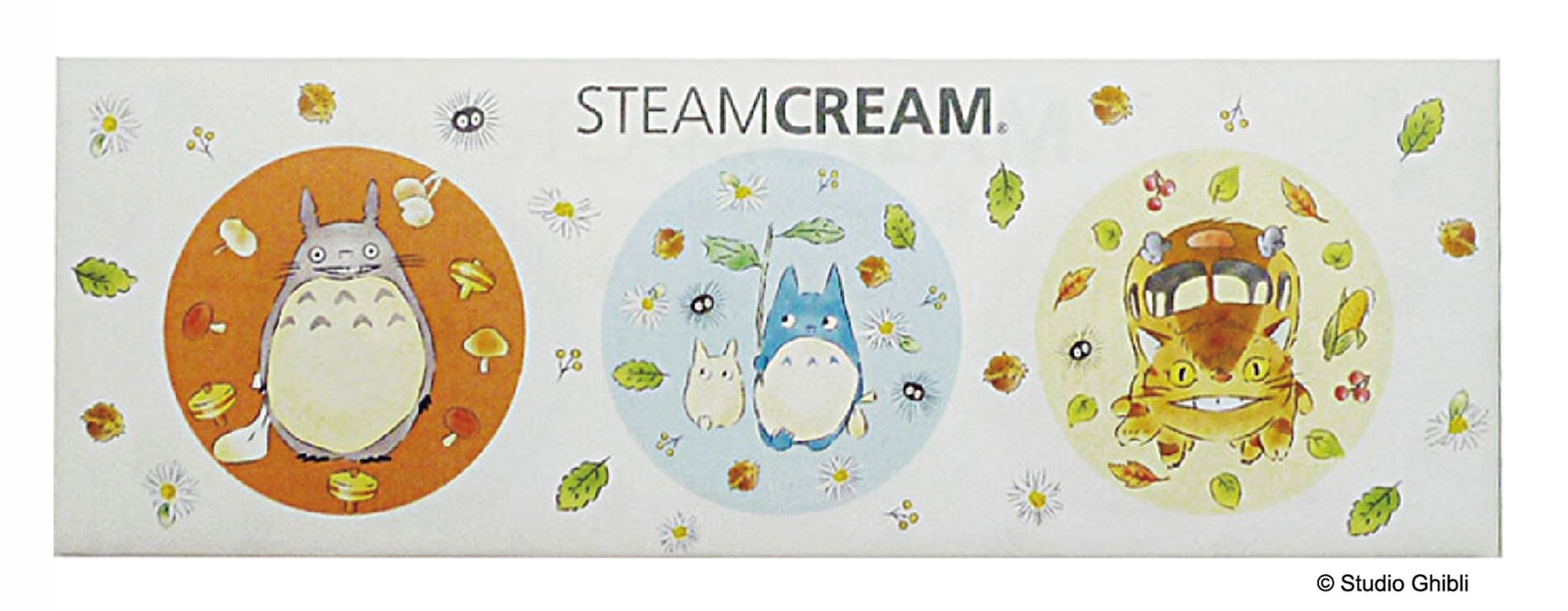 「となりのトトロ Milky Box」パッケージのデザイン。