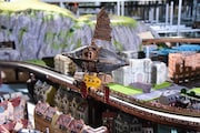 「世界の街エリア」展示物の様子。