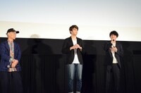 劇場版『Gのレコンギスタ I』「行け！コア・ファイター」初日舞台挨拶の様子。