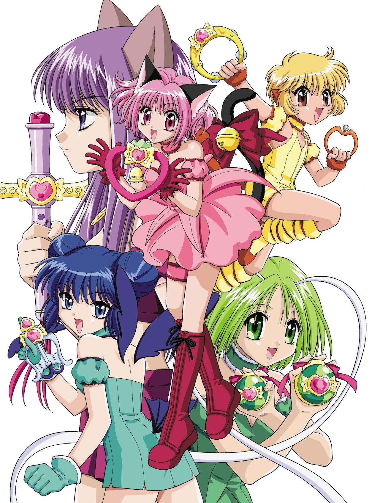 アニメ「東京ミュウミュウ」ビジュアル(c)講談社・テレビ愛知／東京