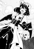 「魔法少女にあこがれて」1巻より。