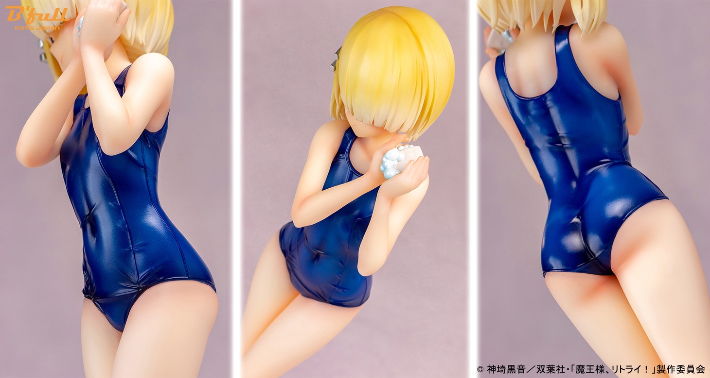 「魔王様、リトライ！『アク』スク水ver. 1/7スケール塗装済み完成品フィギュア」