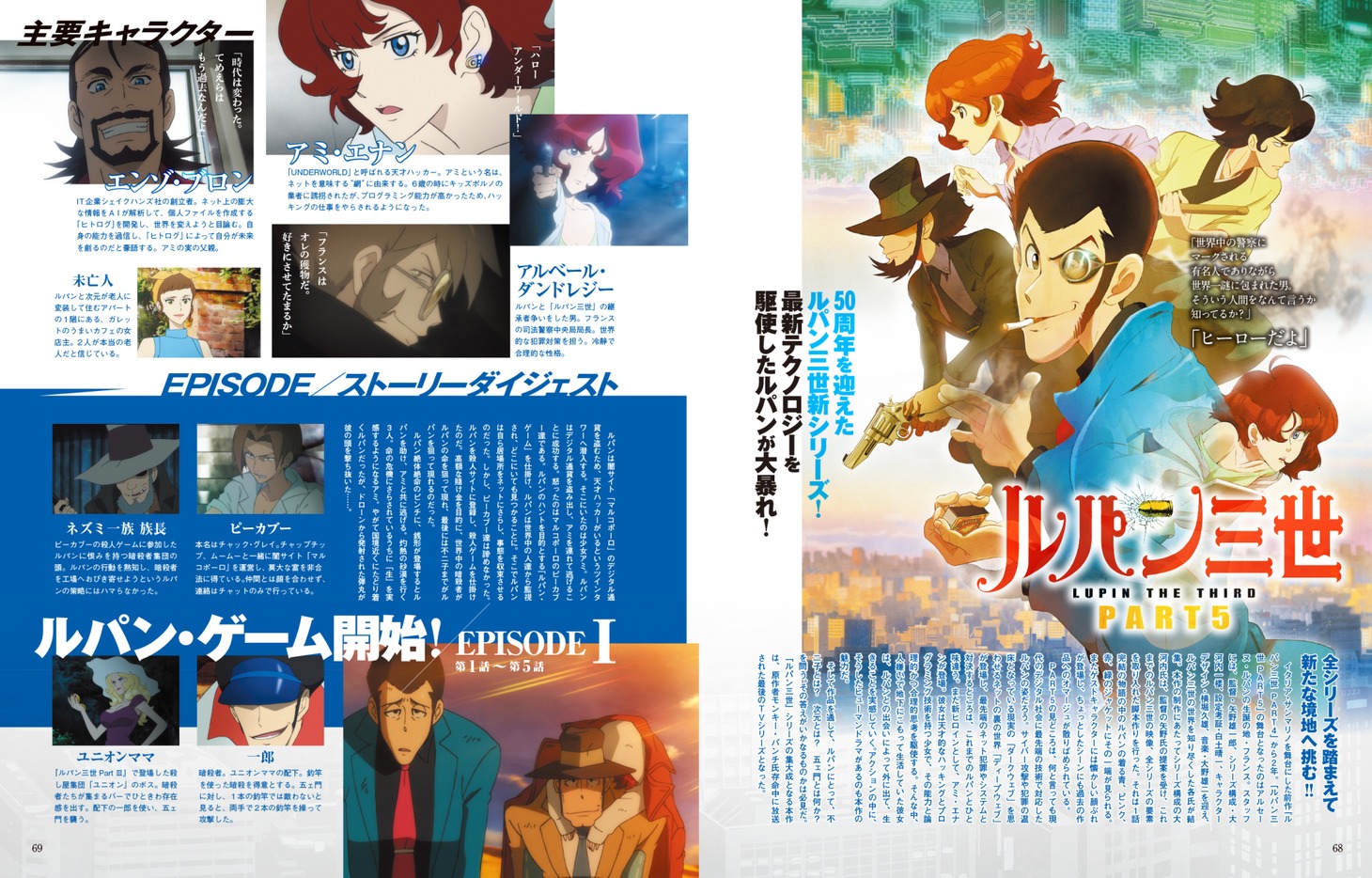 新装版「ルパン三世大解剖」より。