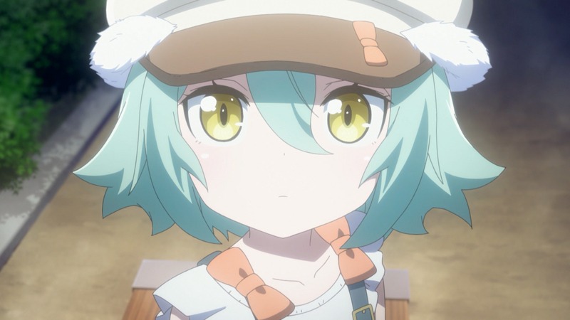 TVアニメ「ネコぱら」PVより、オリジナルキャラクターの???。