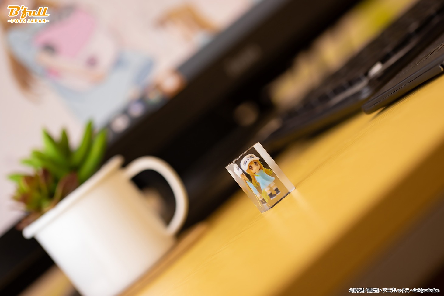 「はたらく細胞『血小板』フルカラー3Dクリスタルフィギュア」