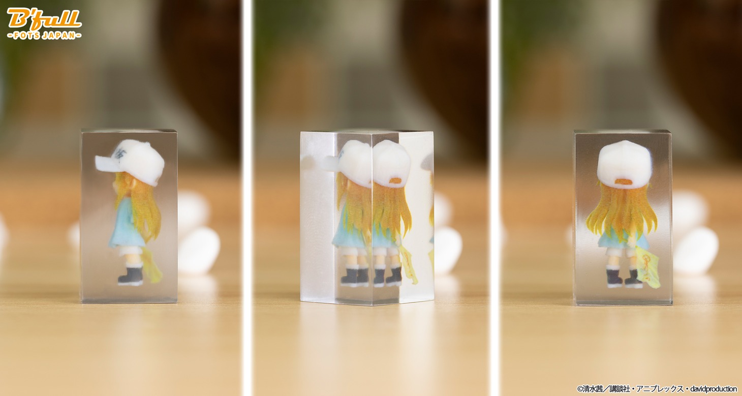 「はたらく細胞『血小板』フルカラー3Dクリスタルフィギュア」