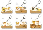「とっとこハム太郎 みんなで土掘り アクリルキーホルダー」
