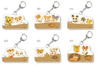 「とっとこハム太郎 みんなで土掘り アクリルキーホルダー」