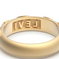 調査兵団をイメージした指輪。