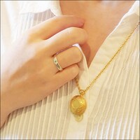 「コンパクトモチーフペンダント」「モチーフリング」着用イメージ