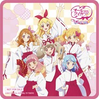 カフェでラテアートを注文した人にプレゼントされるコースター。