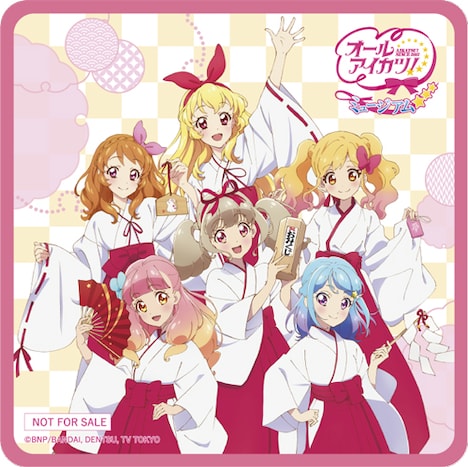 カフェでラテアートを注文した人にプレゼントされるコースター。