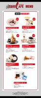 第2弾デザートメニュー。