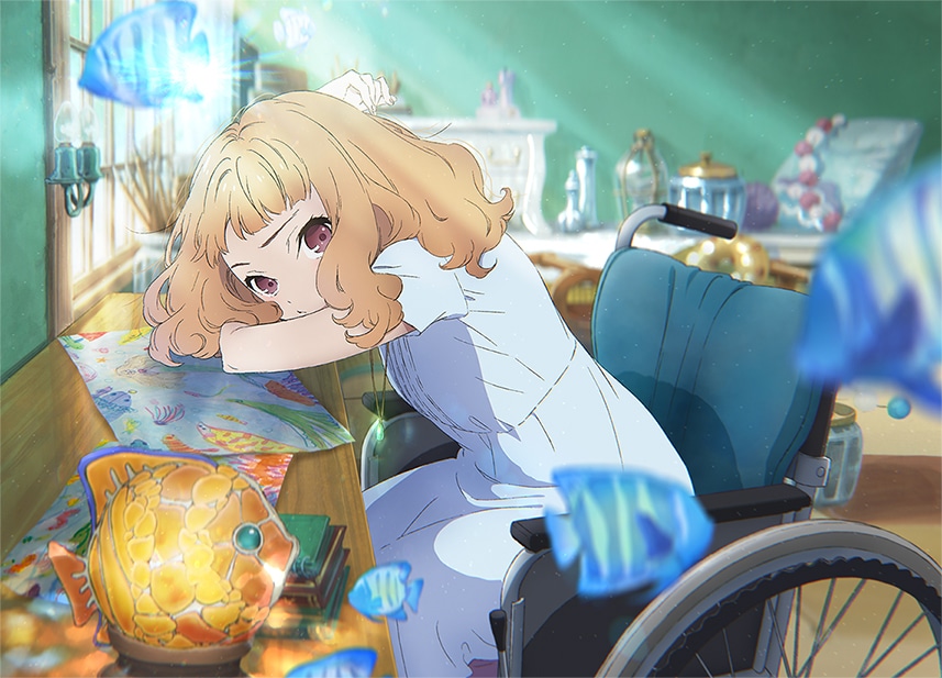 アニメ映画「ジョゼと虎と魚たち」ティザービジュアル
