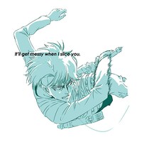 「Tシャツ：リヴァイ」の原画。