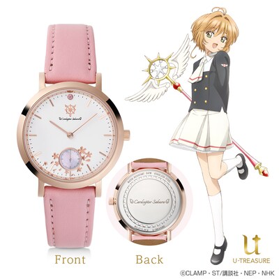 さくらモデルの腕時計。