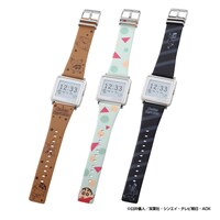 「クレヨンしんちゃん×smart canvas（スマートキャンバス）デジタル腕時計」
