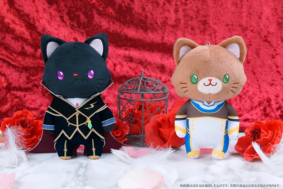 「『コードギアス 復活のルルーシュ』withCAT アイマスク付きぬいぐるみキーホルダー」