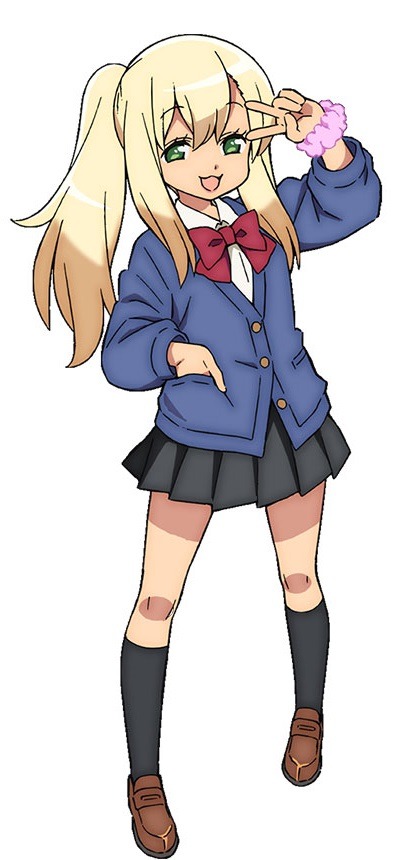 JKクールの草葉える（CV：相田あすか）。